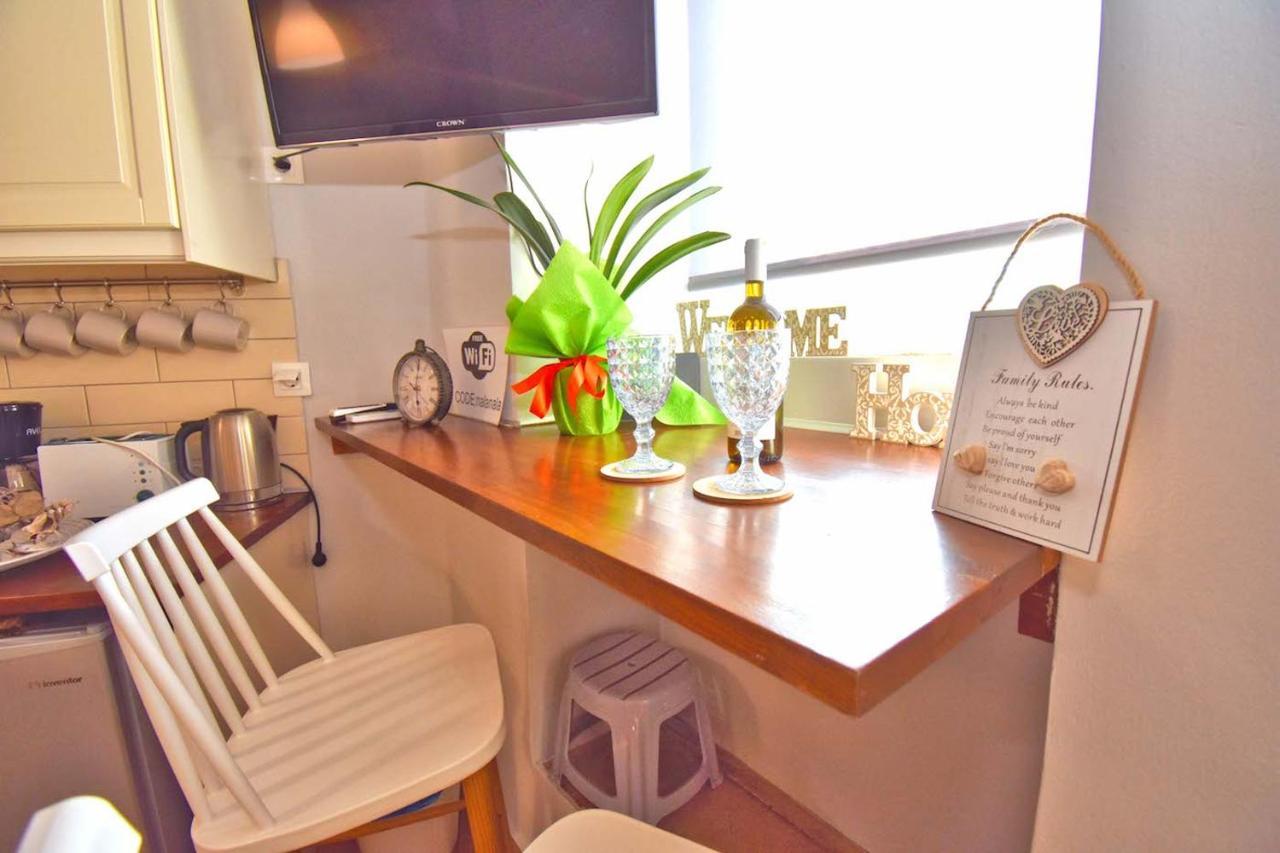 Mouragia Seaside Ground Floor Studio コルフ島 エクステリア 写真